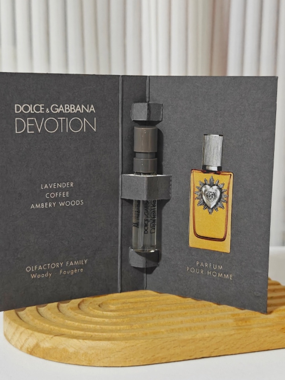 New Dolce & Gabbana Devotion Pour Homme Sample Spray 1.5 ml/ 0.05 oz - Picture 2 of 2
